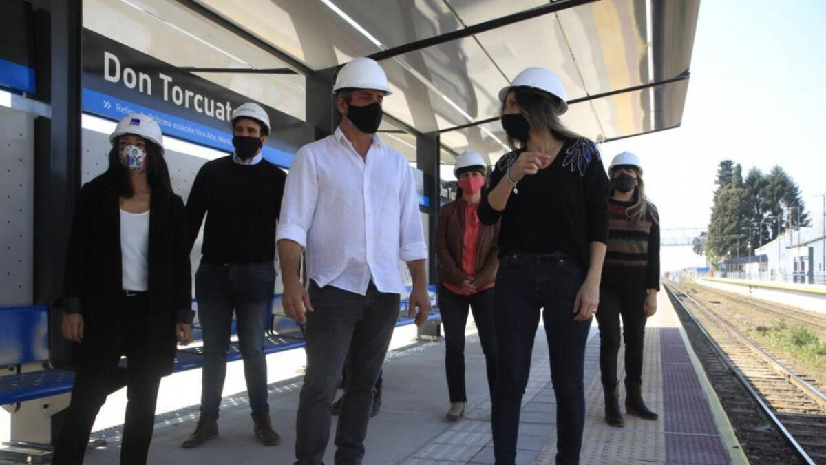 Malena Galmarini y concejales del Frente de Todos recorrieron obras en la zona norte