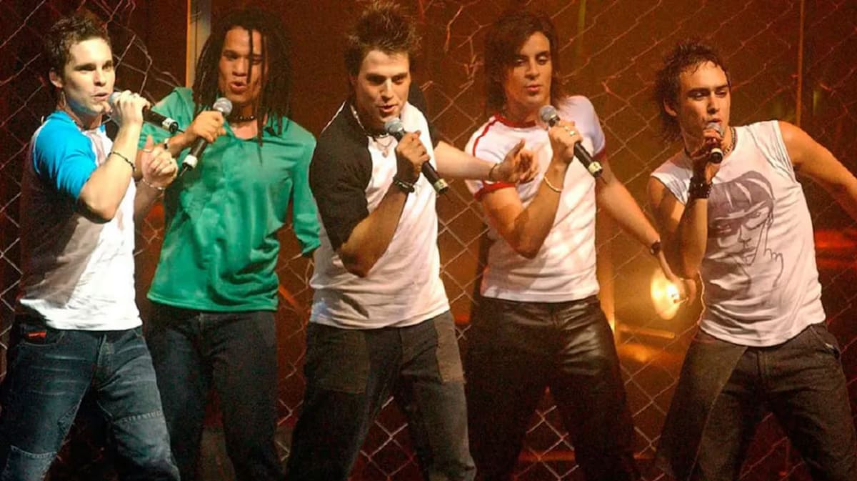 Mambrú estaba integrada por Manu, Gero, Milton, Pablo y Tripa. Foto: PopStars.