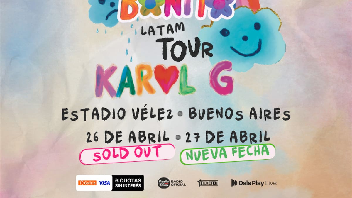"Mañana será bonito Tour", la nueva gira de Karol G.