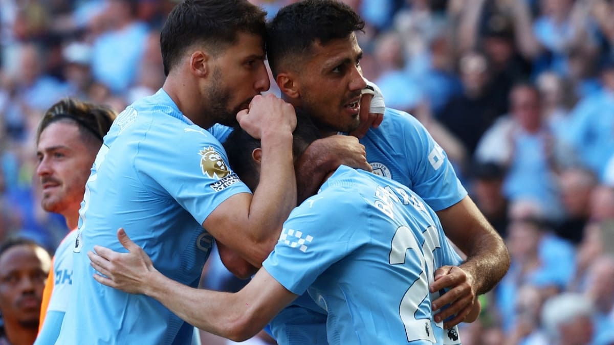 Manchester City vs. West Ham United. Foto: Reuters.