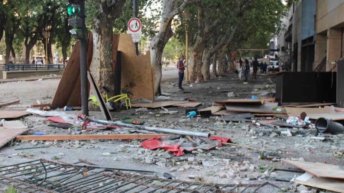 Manifestacion en el congreso