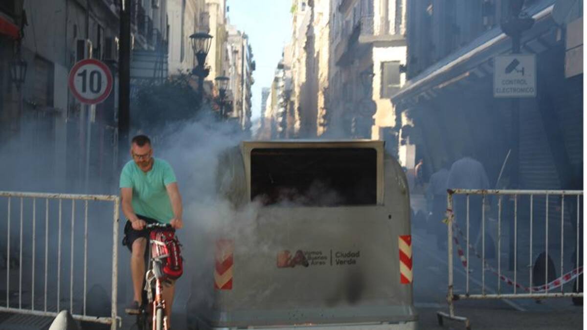 Manifestacion en el congreso