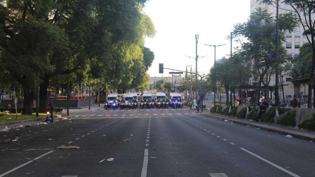 Manifestacion en el congreso