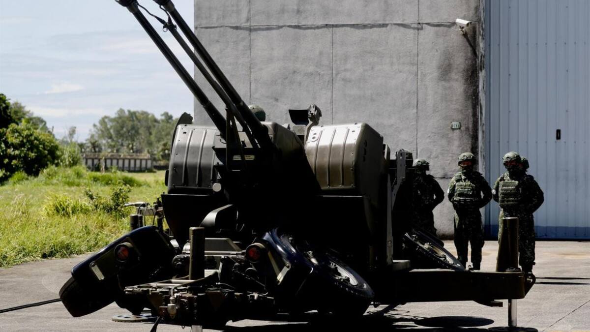 Maniobras defensivas de Taiwán_EFE