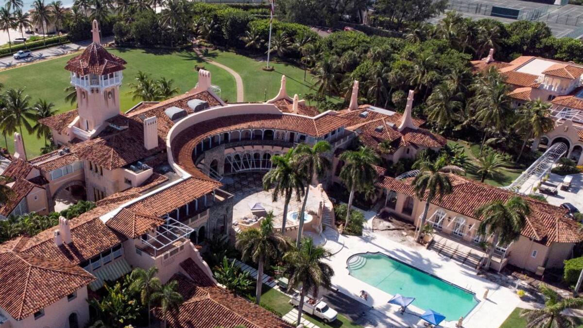 Mansión de Donald Trump en Florida. Foto: REUTERS