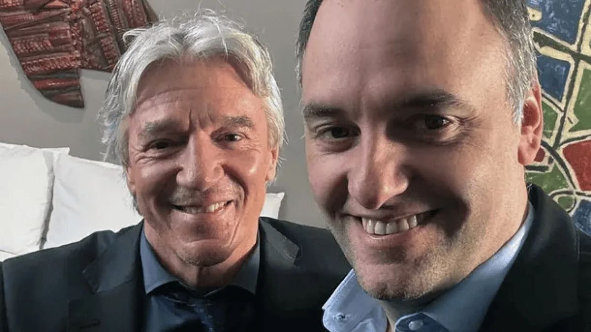 Manuel Adorni y Marcelo Grandío