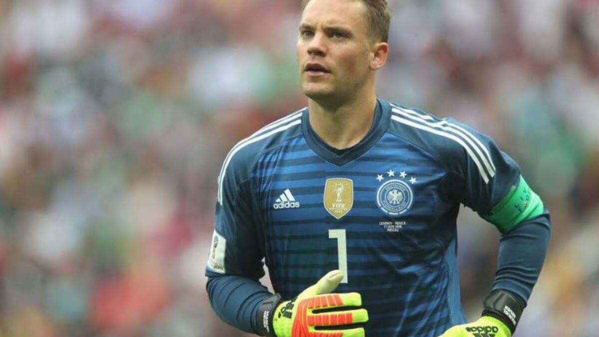 Manuel Neuer, arquero. Foto: NA