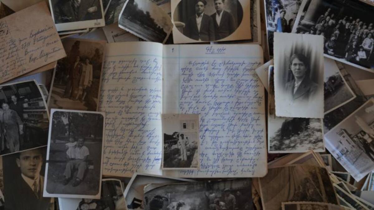 Manuscritos en armenio y fotos son la base del Proyecto Haigaz, con la que se busca darle rostro humano a los sobrevivientes del genocidio armenio