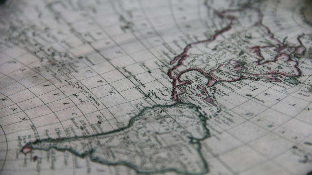 Mapa de América del Sur. Foto: Unsplash