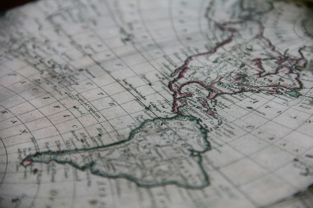 Mapa de América del Sur. Foto: Unsplash