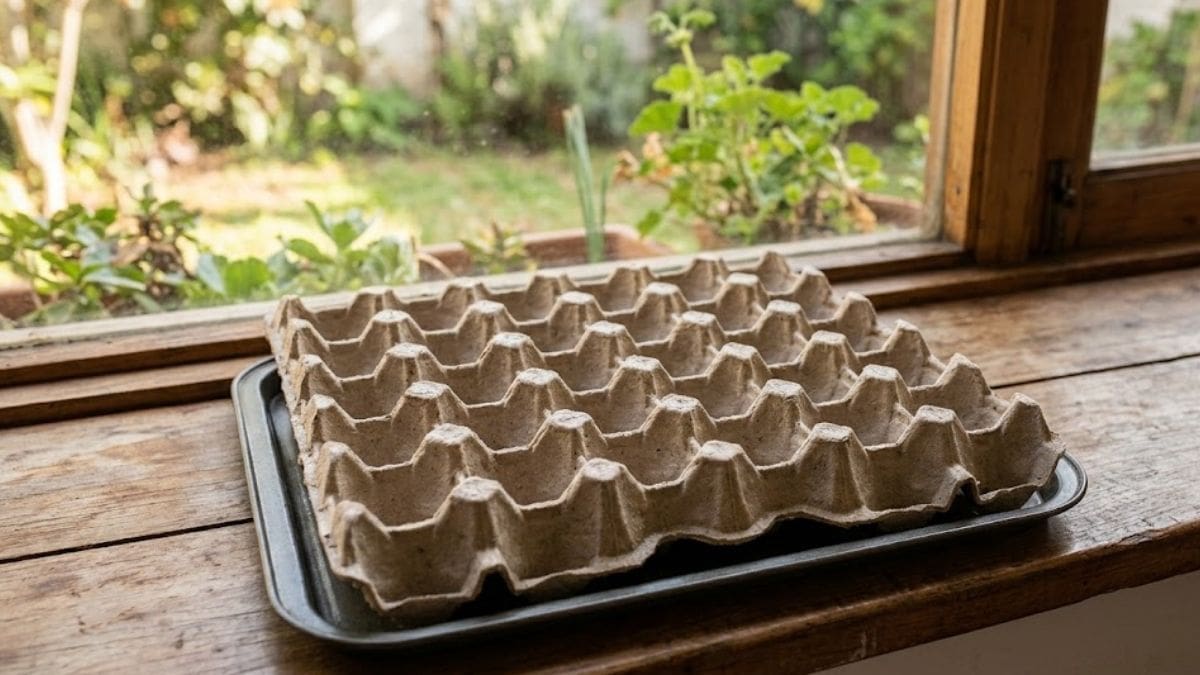 No tires los maples de huevo, son un tesoro: cómo reutilizarlos para hacer una huerta en casa