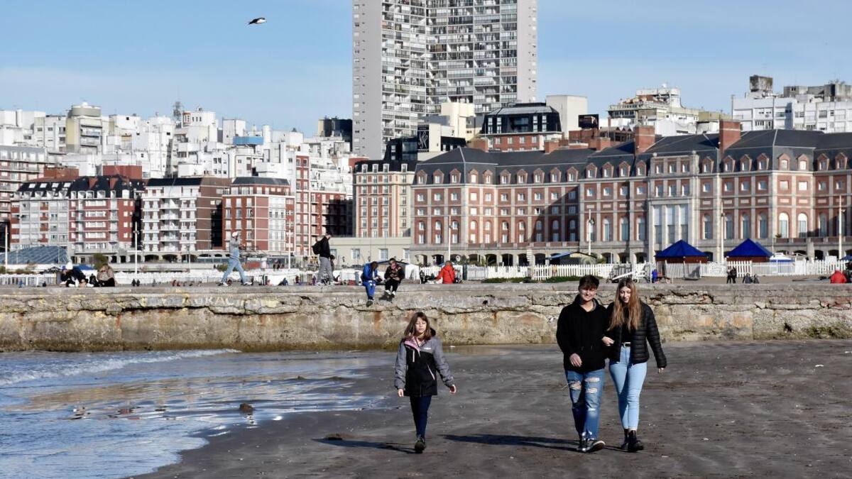 Mar del Plata. Foto: NA