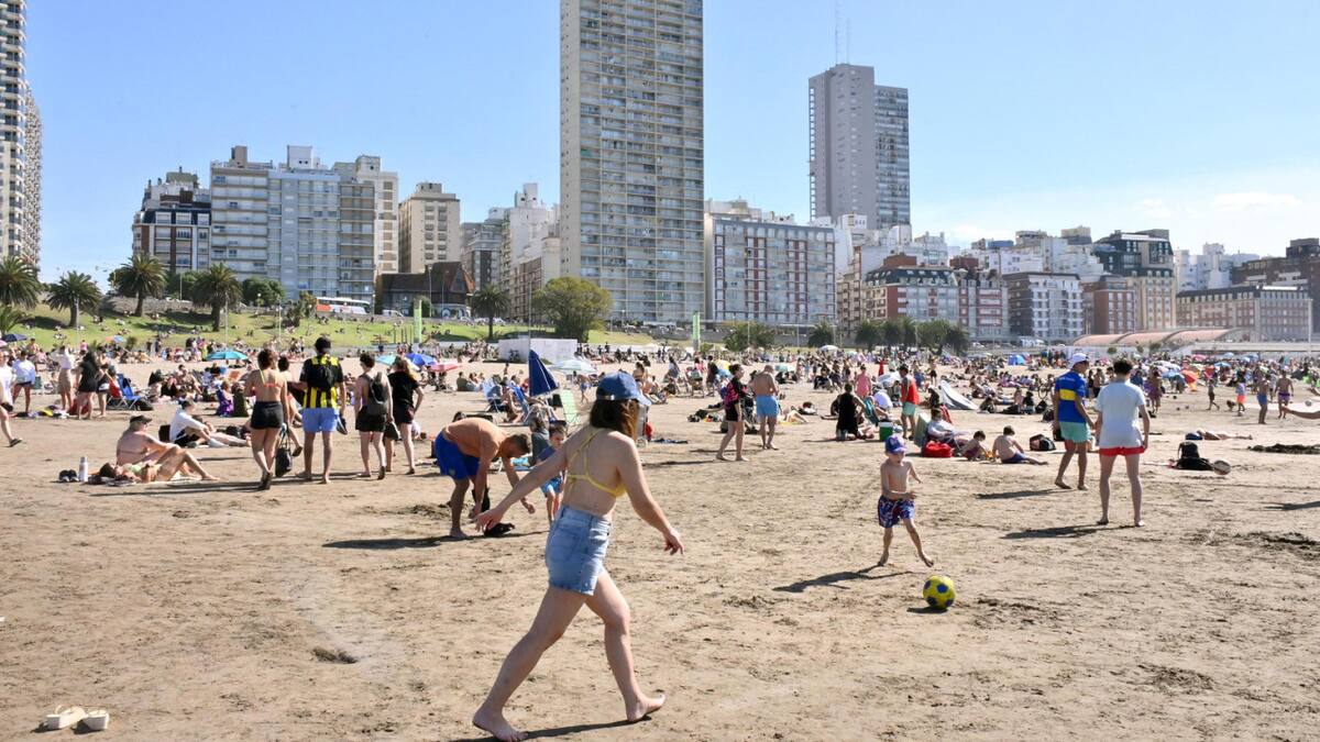 Mar del Plata. Foto: NA