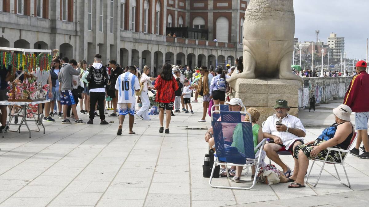 Mar del Plata. Foto: NA/Jose Scalzo.