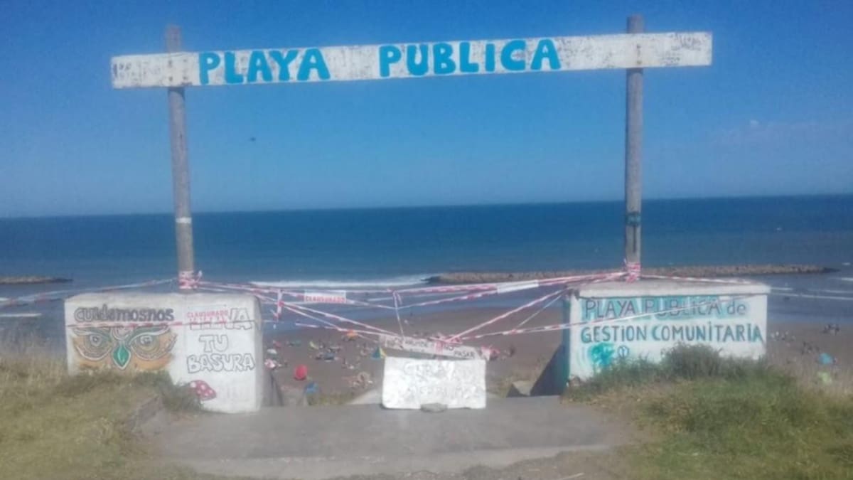 Mar del Plata nuevo derrumbe en Acantilados