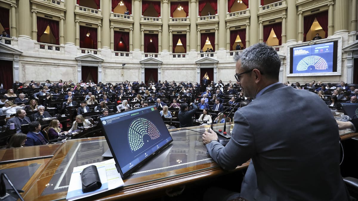 Maratónica sesión en Diputados