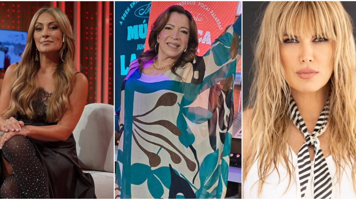 Marcela Tauro - Lizy Tagliani - Viviana Canosa. Fotos: Instagram.