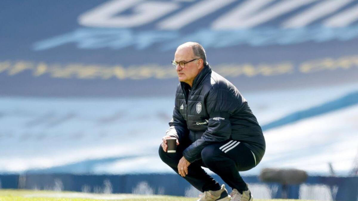 Marcelo Bielsa, técnico de Leeds, NA