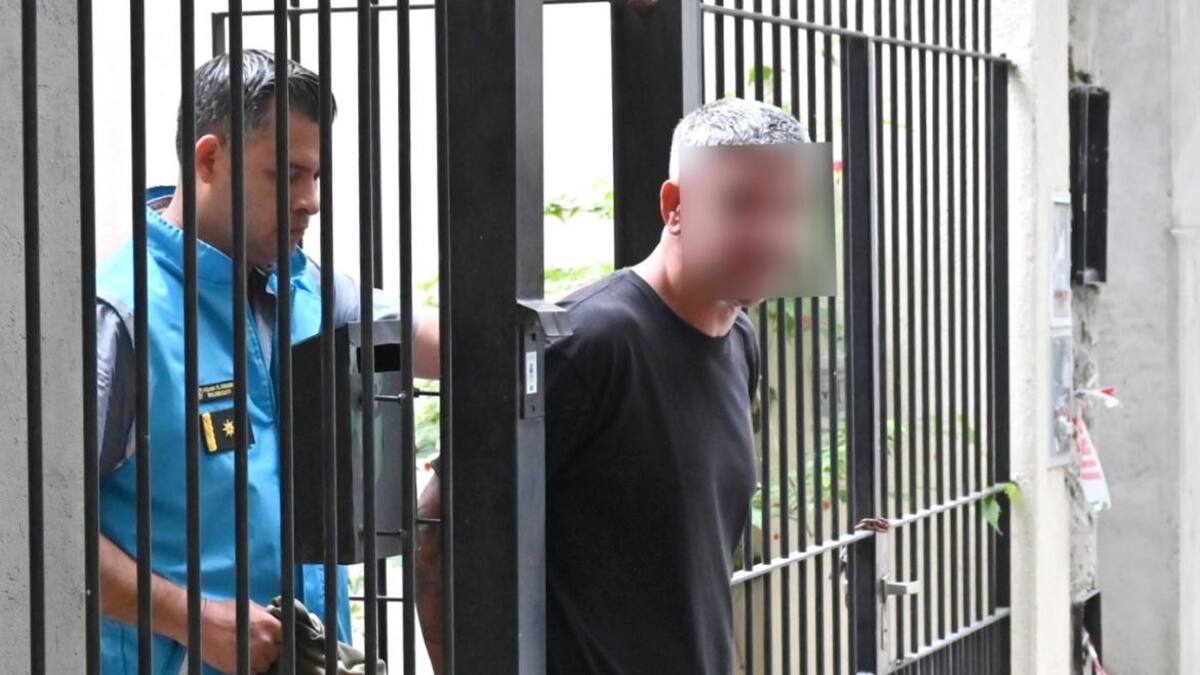 Marcelo Corazza detenido. NA