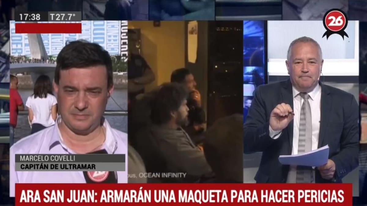 Marcelo Covelli, Capitán de Ultramar, Canal 26