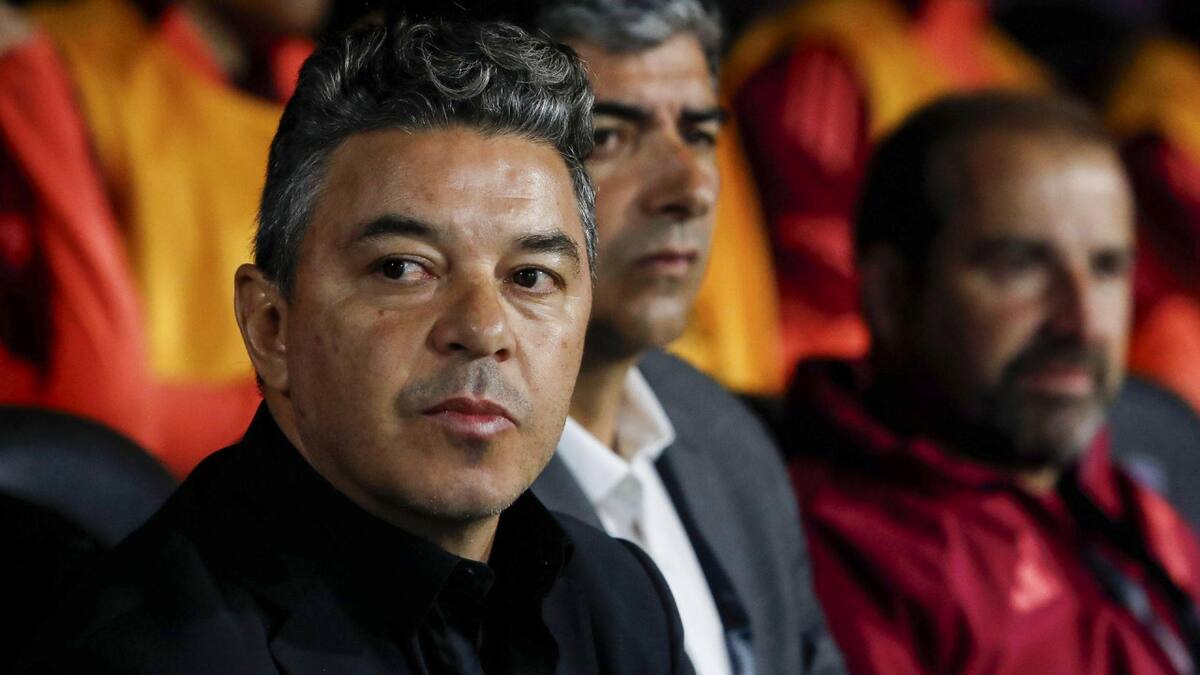Marcelo Gallardo, entrenador de River. Foto: EFE.