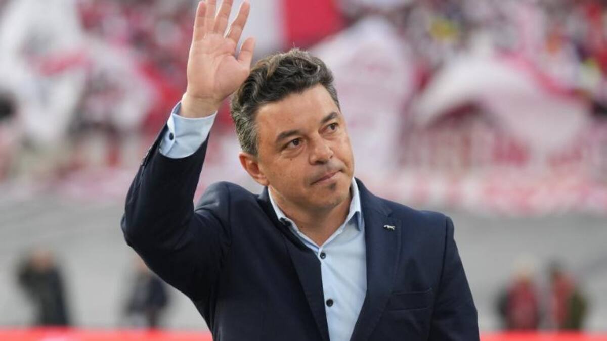 Marcelo Gallardo, técnico de River. Foto: NA.