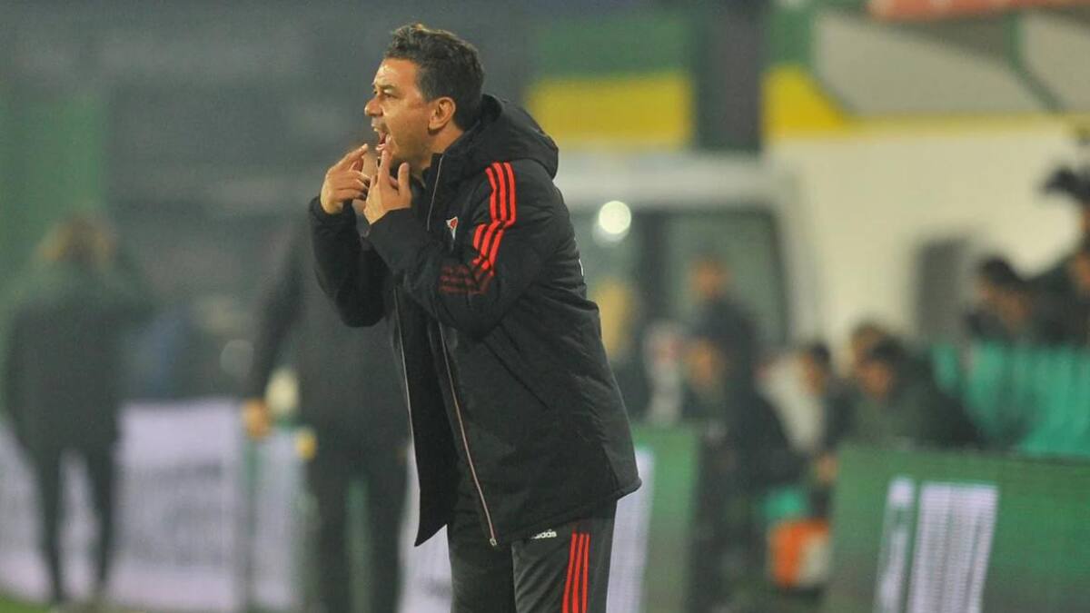Marcelo Gallardo, técnico de River. Foto: Twitter.