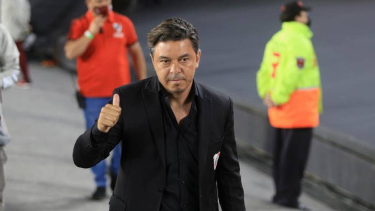 Marcelo Gallardo, técnico de River, NA