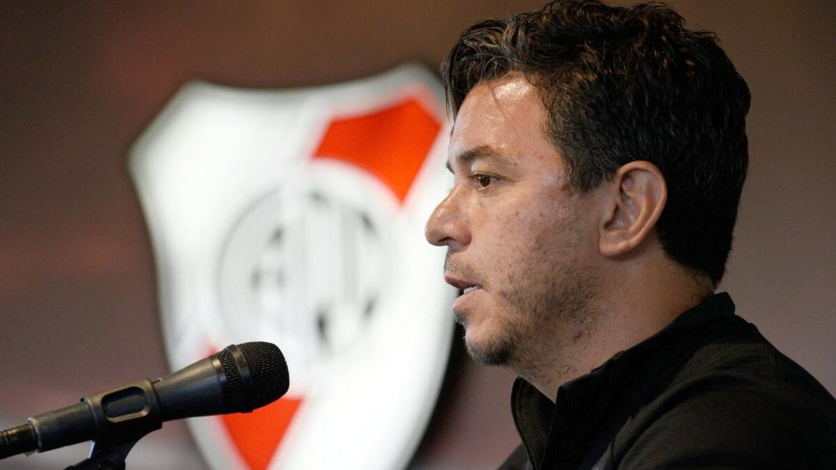 Marcelo Gallardo, técnico de River, NA