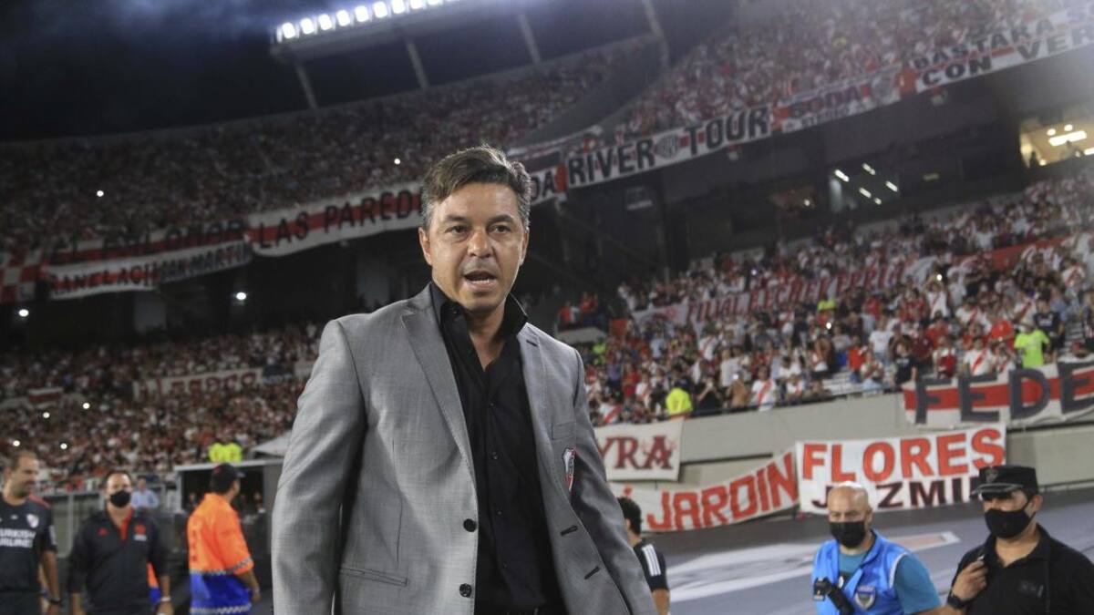 Marcelo Gallardo, técnico de River, NA