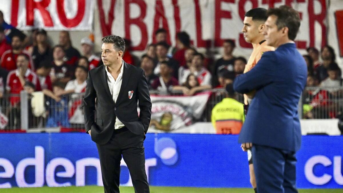 Marcelo Gallardo, técnico de River Plate. Foto: NA (Juan Foglia)