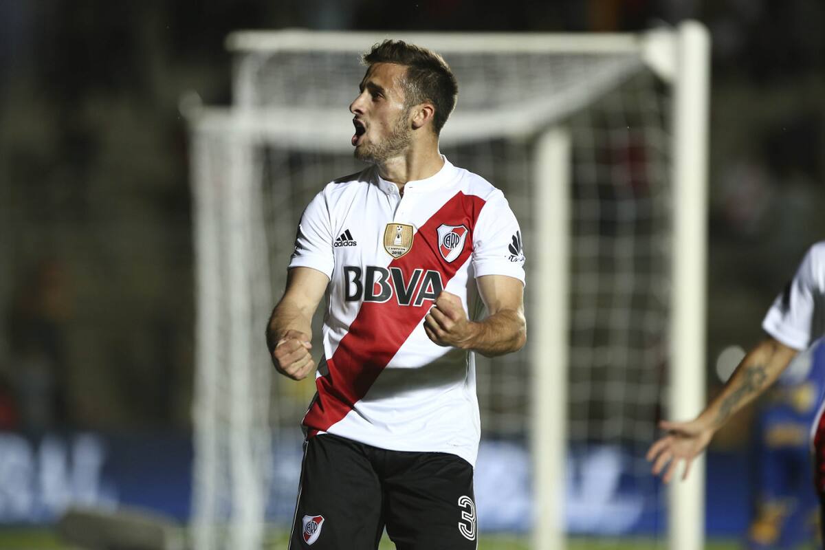 Marcelo Saracchi en River. Foto: NA/Delfo Rodríguez