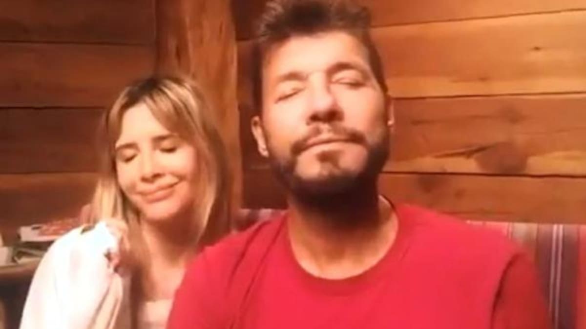 Marcelo Tinelli y Guillermina Valdés