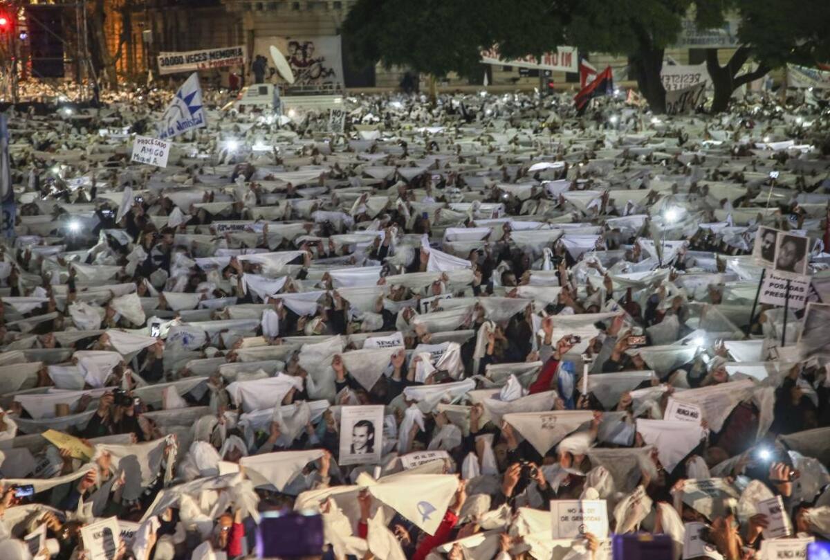 Marcha 2x1 - NOTICIAS ARGENTINAS-