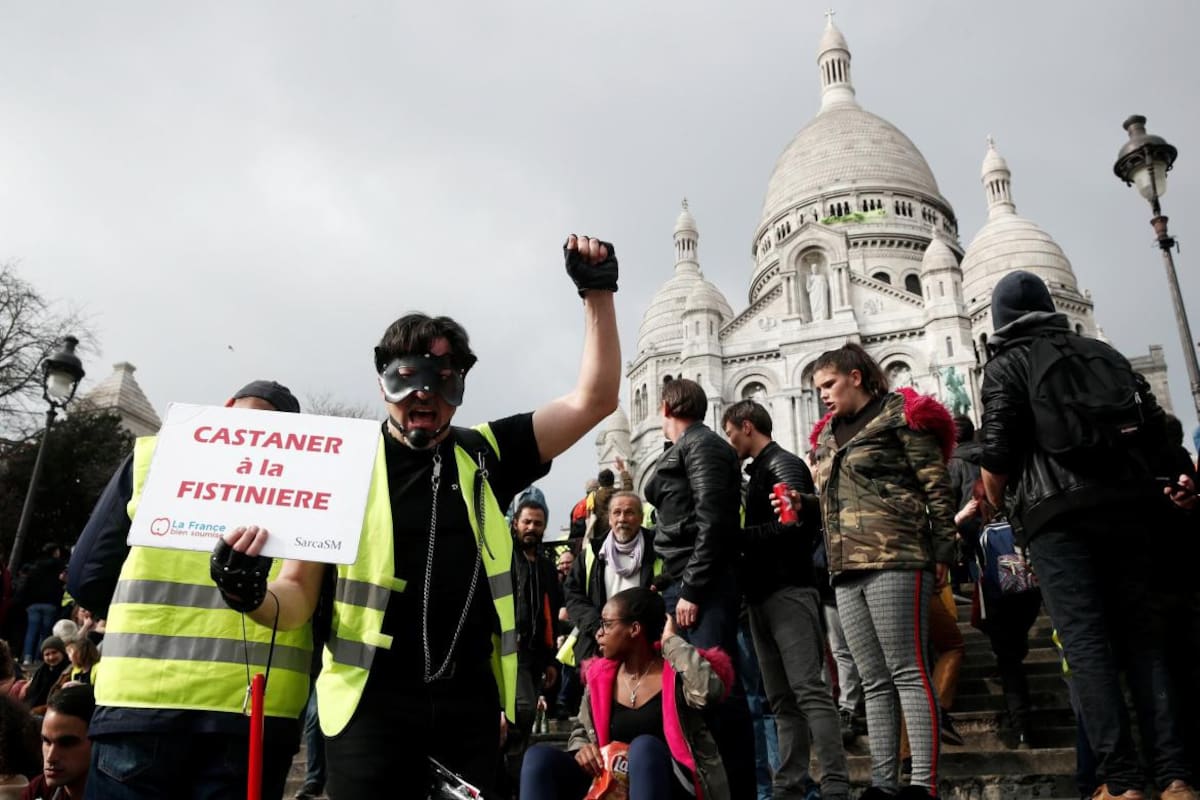 Marcha chalecos amarillos - Reuters