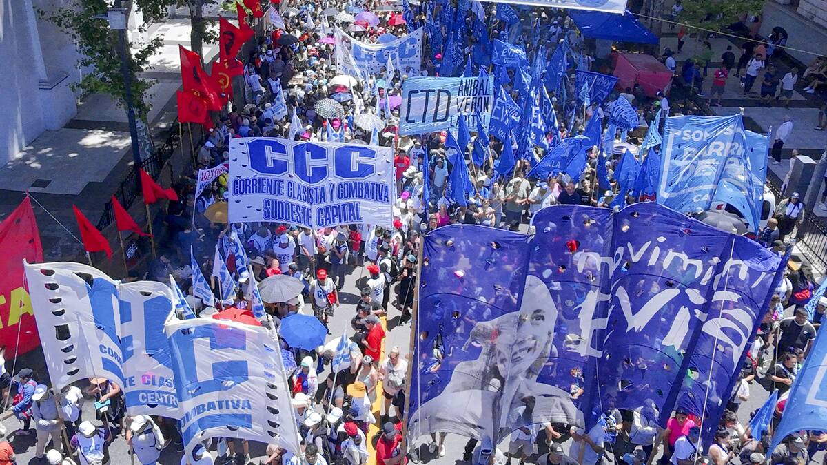 La advertencia de la CGT en rechazo a la reforma laboral: “Si no nos escuchan, vamos a terminar en un paro nacional”