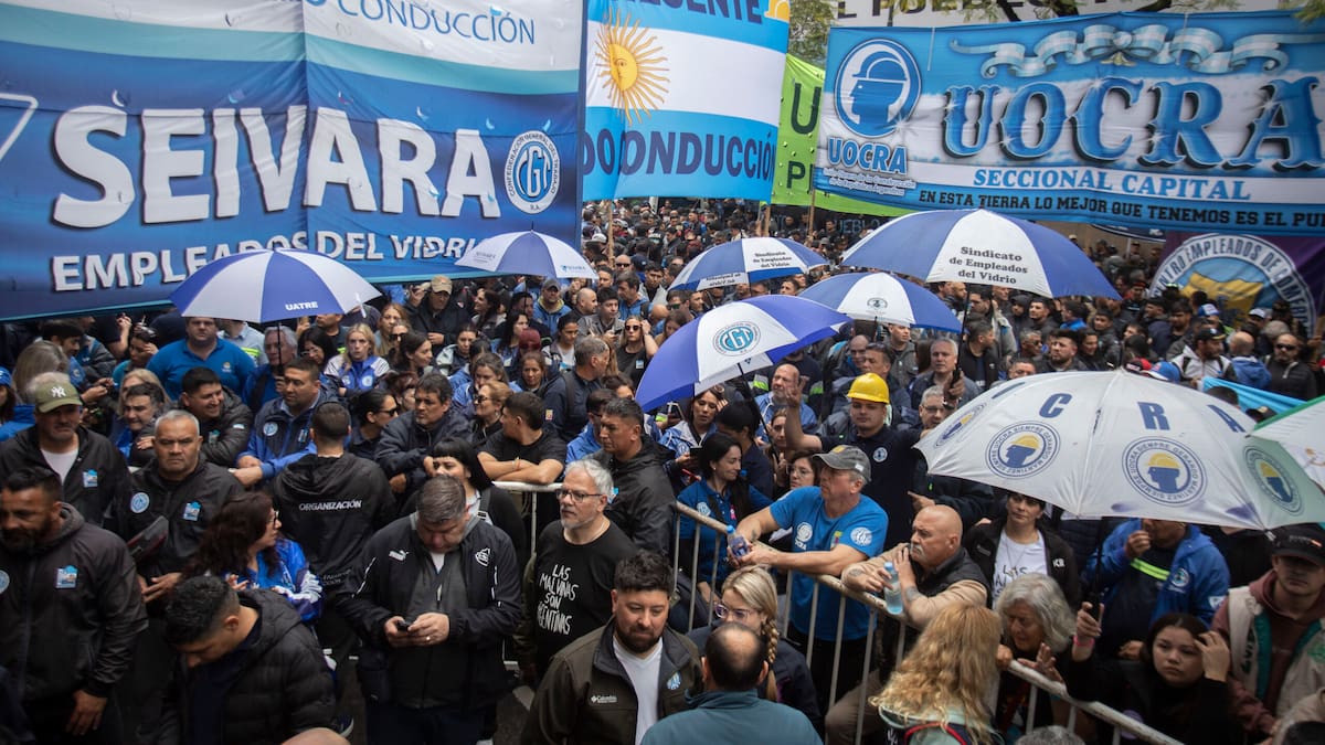 La CGT marchó en “defensa de la industria nacional”: “Proponemos otra idea de sociedad”