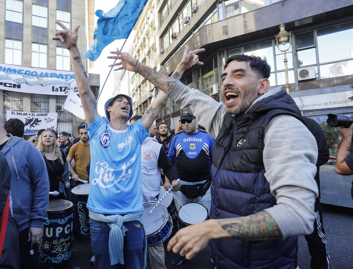 Marcha de la CGT por el Día del Trabajador.
