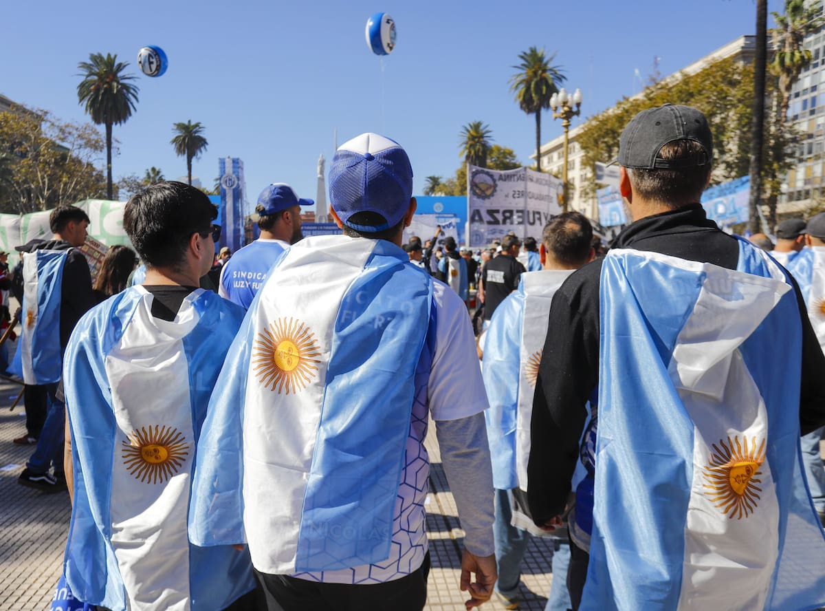 Marcha de la CGT por el Día del Trabajador.
