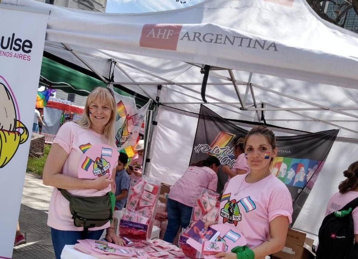 Marcha del orgullo en Buenos Aires