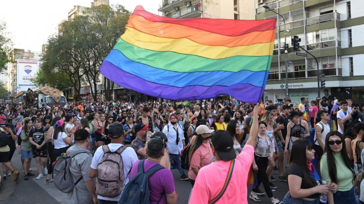 Marcha del Orgullo LGBTQ. Foto: Télam.
