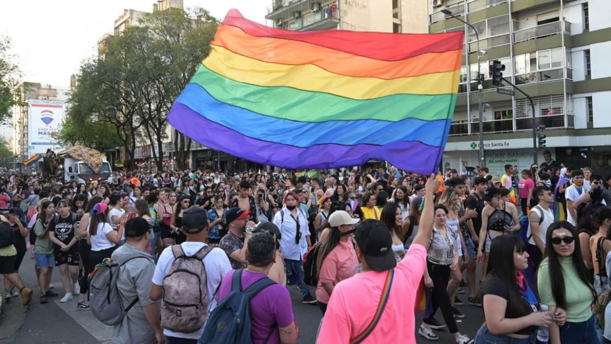 Marcha del Orgullo LGBTQ. Foto: Télam.