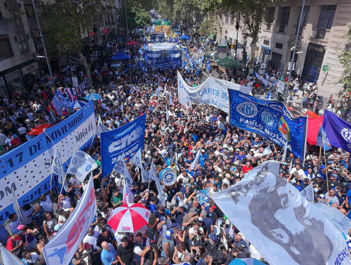 Marcha en contra de la Reforma Laboral
