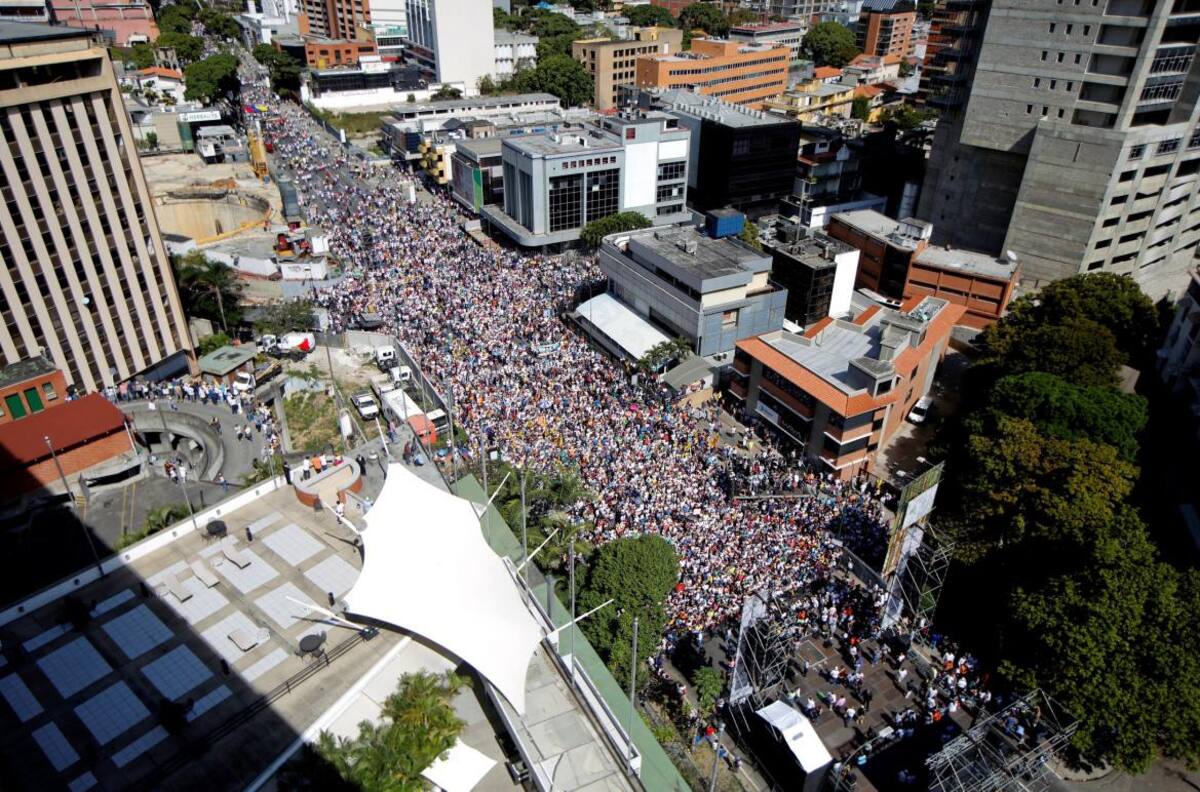 Marcha en Venezuela contra Maduro - Reuters