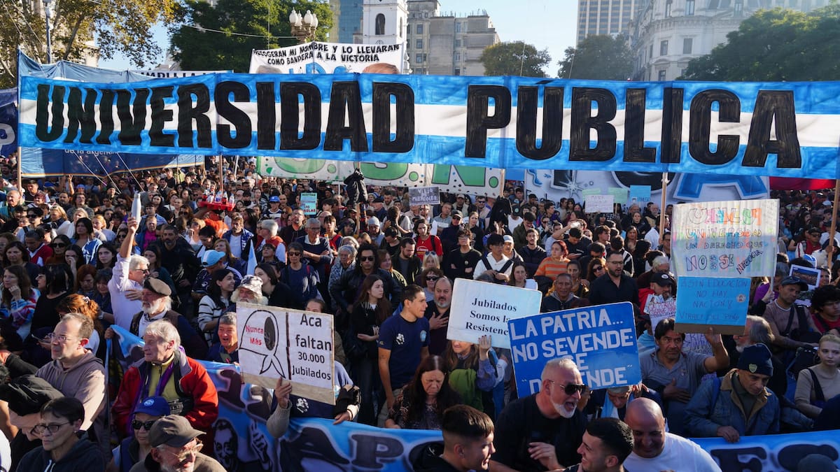 El Gobierno relativizó el impacto de la Marcha Federal Universitaria: “El número no es algo que sea importante”