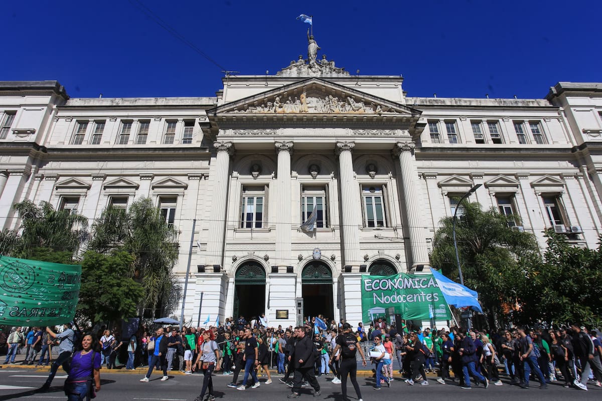 Marcha Federal Universitaria Argentina. Foto: NA