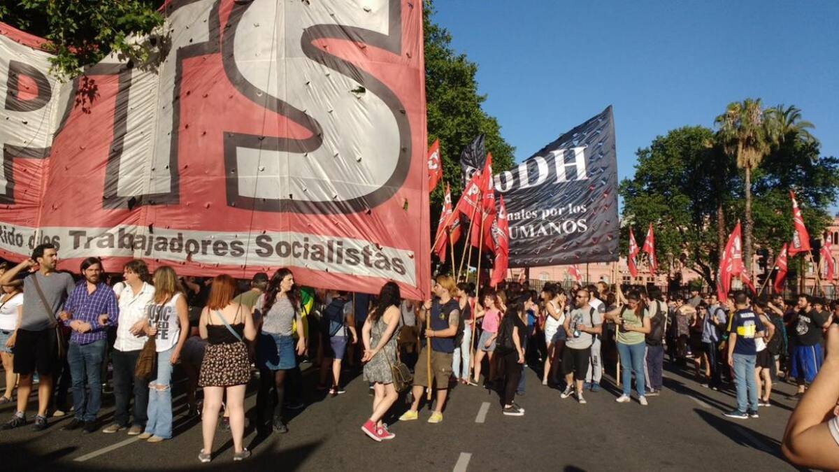 Marcha mapuche asesinado