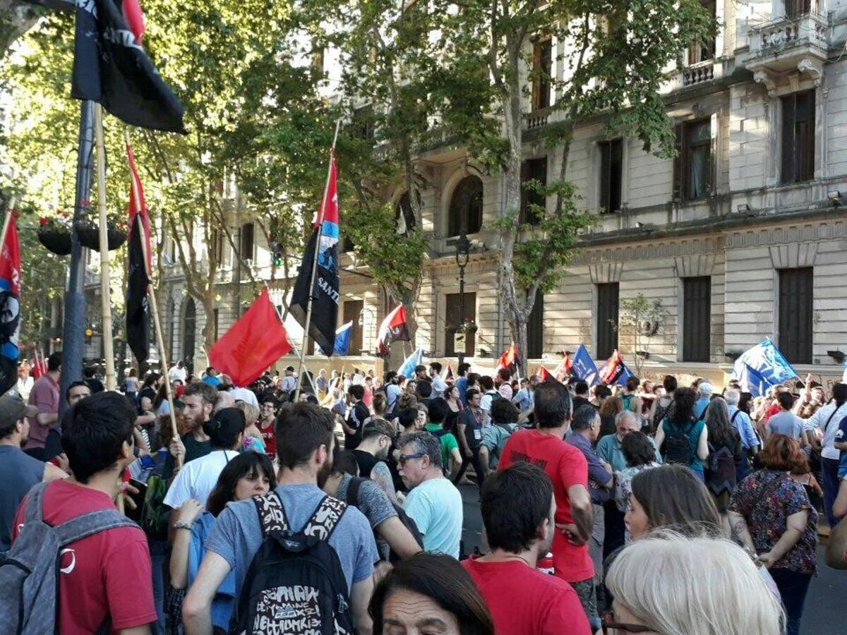 Marcha mapuche asesinado