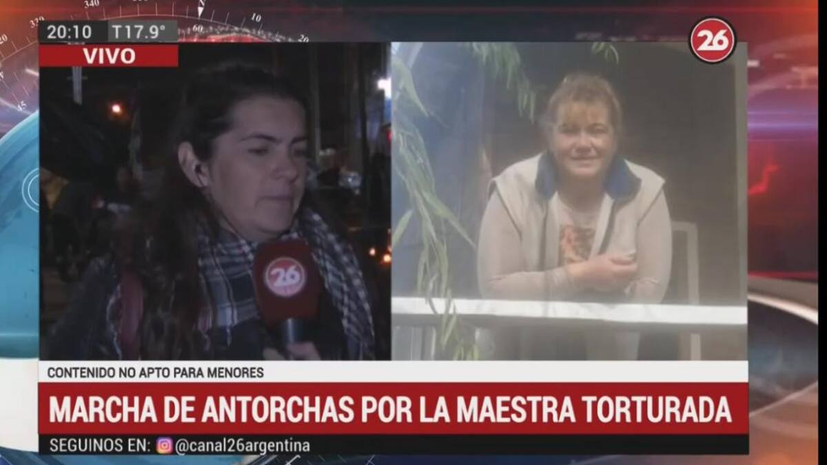 Marcha Moreno - maestra torturada