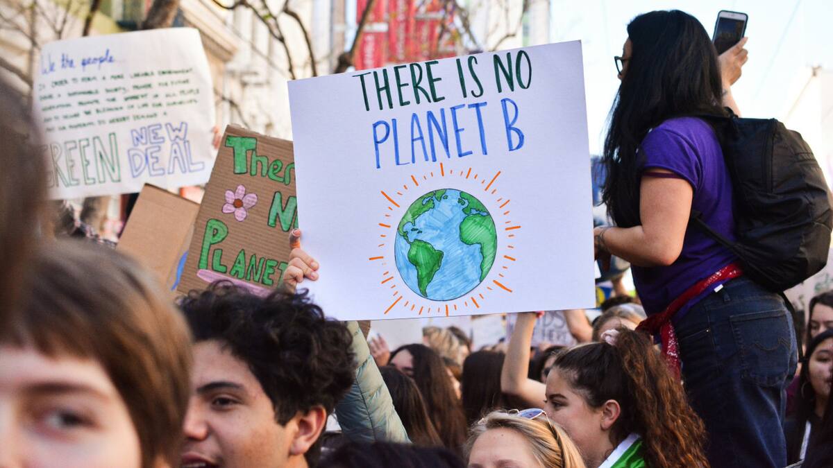 Marcha por el cambio climático. Unplash